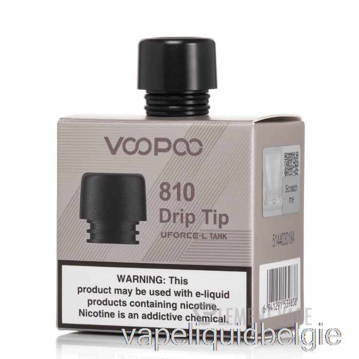 Vape Smaken Voopoo Uforce-l 810 Druppeltip Zwart